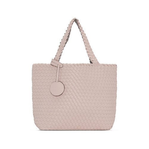 SAC TRESSE REVERSIBLE ILSE JACOBSEN ROSE/SILVER - Sacs- NM Concept - Élégance Scandinave : Chaussures, Sacs, Bottes