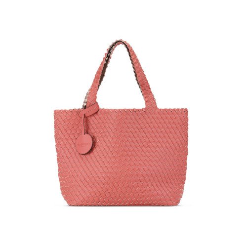 SAC TRESSE REVERSIBLE ILSE JACOBSEN DURBARRY/METALLIC ROSE - Sacs- NM Concept - Élégance Scandinave : Chaussures, Sacs, Bottes