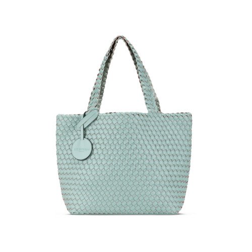 SAC TRESSE REVERSIBLE ILSE JACOBSEN BEACH GLASS/METALLIC MINT - Sacs- NM Concept - Élégance Scandinave : Chaussures, Sacs, Botte
